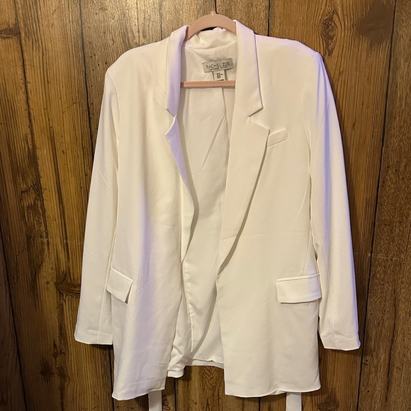 Rachel Zoe Classic White Blazer - Picture 1 of 3
